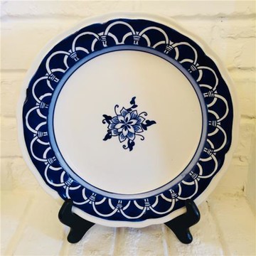 陶瓷碗盤家用青花系列盤子托盤西餐盤菜盤套裝創意中國風