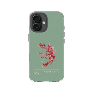 iPhone 16 Clear Case（相機按鈕） 透明 - The Seaweed Studio - 德文郡・海萵苣研習