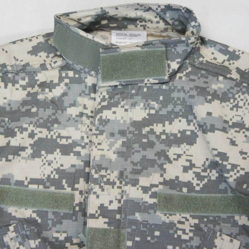 送料無料 米軍ACUデジタル迷彩 コンバットジャケット ミリタリー