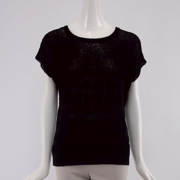 O-LIWAY 台灣製MIT 簡潔圓領橫織紋連袖上衣