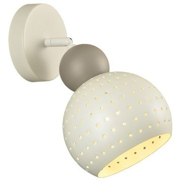 Honey Comb 情境光影半吸頂 鐵藝燈罩 適用E27 LED燈泡  白色 + 灰色