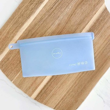 ZipBag 易包 - 白金矽膠密封袋 - 小袋(S．兩色可選)  | 最懂您需求的矽密袋進化版! 霜透白(Clear Frost)