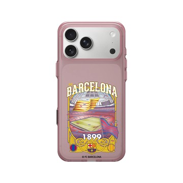 iPhone 17 Pro Max Clear (相機按鈕) 晶醺玫 - FC Barcelona - Camp Nou Legacy