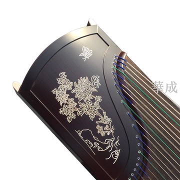 【限時促銷】熱賣推薦揚州古箏 工廠特價古箏  檀木刻畫款專業演奏古箏 多圖混批