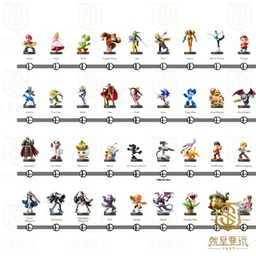 NS Switch Amiibo 大亂鬥系列  林克 加儂 皮卡丘 瑪莉歐 光 焰 皮克敏 明星大亂鬥 現貨【就是要玩】