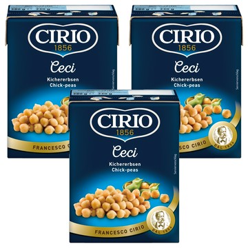 CIRIO 埃及豆/鷹嘴豆  380g  3個