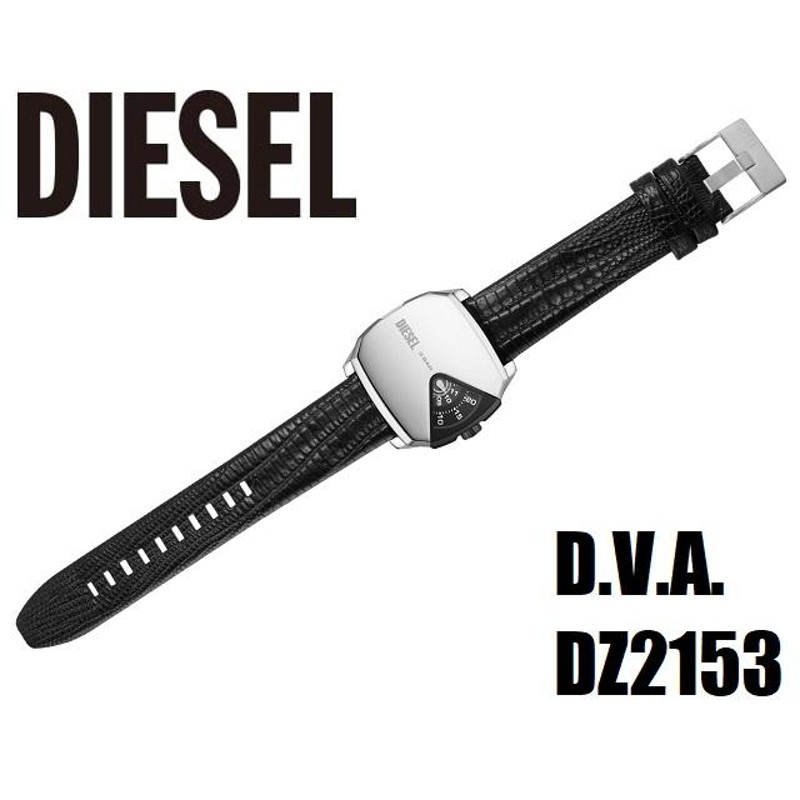 DIESEL/ディーゼル D.V.A. メンズ クオーツ アナログ 3気圧防水