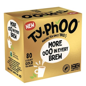 Typhoo 特濃紅茶80入-裸包(共250g)