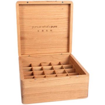 ❤精選❤doTERRA多特瑞官網正品25宮格精油木盒收納架方便收納精巧美觀 雙11全館免運