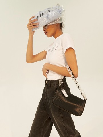 Envelope Wave Bag - Black
