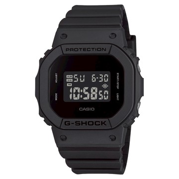 CASIO 卡西歐 G-SHOCK 全黑霧面方形女錶 GMD-S5610BB-1  黑色