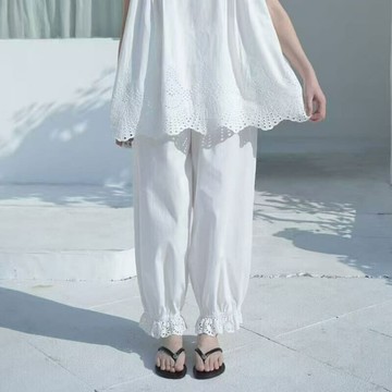 百搭花邊長褲254960