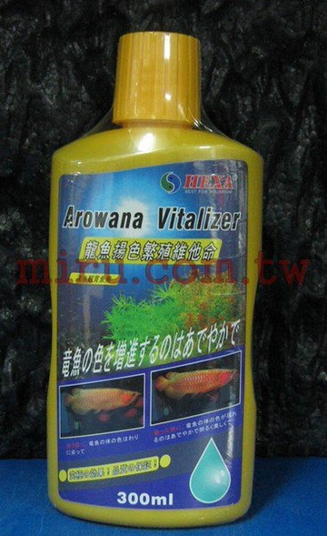 【西高地水族坊】HEXA 龍魚揚色繁殖維他命300ml