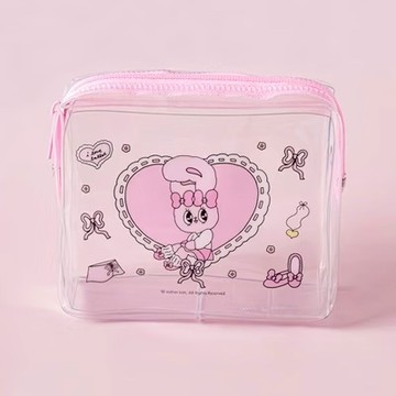 ESTHER BUNNY 艾絲樂小兔 透明收納包 防水