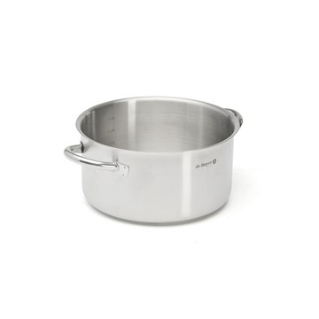 de Buyer PrimAppety系列 不鏽鋼雙耳湯鍋24cm