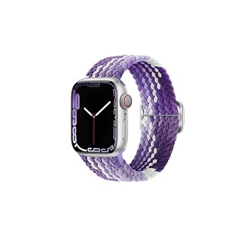 HOTGO Apple Watch 編織回環錶帶暗橄欖綠
