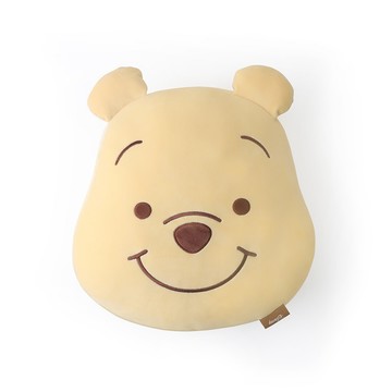 Disney 迪士尼MOCHI Feel 麻糬造型枕 小熊維尼大臉 Disney