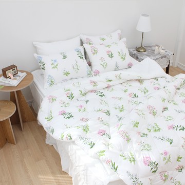 舒艾特倫 霍利花園半超細纖維薄被  180 x 220cm  粉紅色