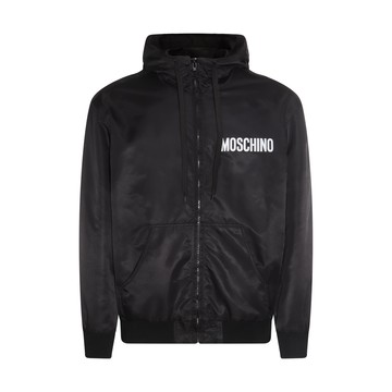 Moschino - Black Puffer Teddy Bear Down Jacket