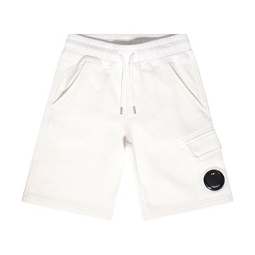 Cp Company - White Cotton Shorts