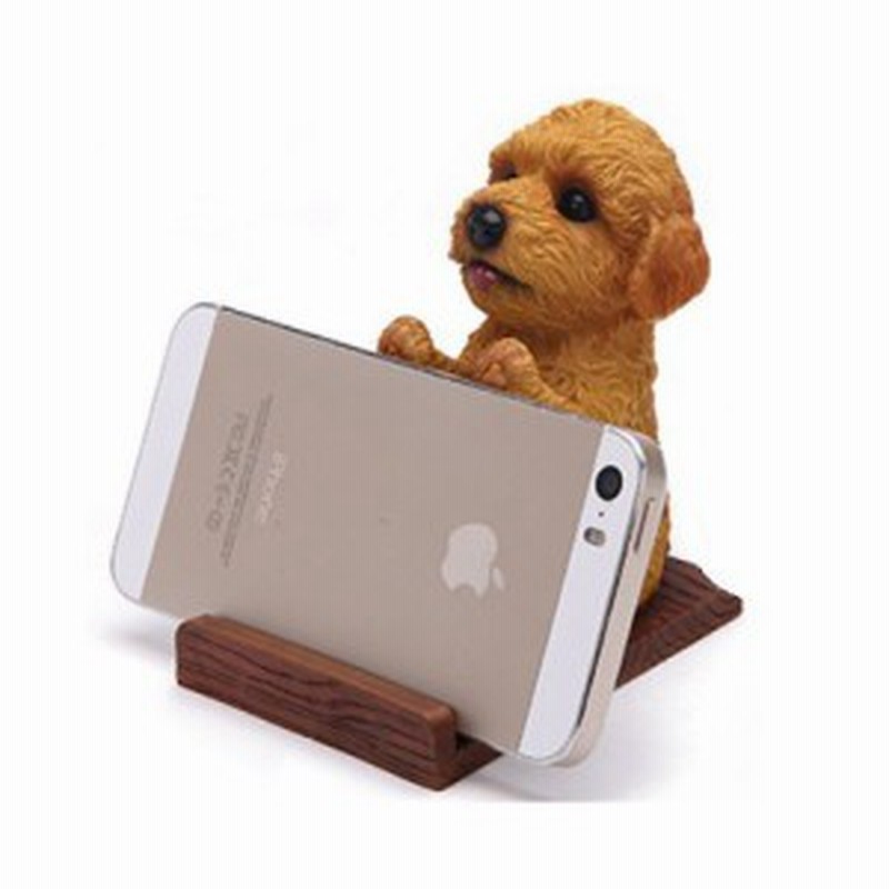 スマホホルダー スマホスタンド かわいい ワンちゃん 犬 トイプードル 通販 Lineポイント最大1 0 Get Lineショッピング