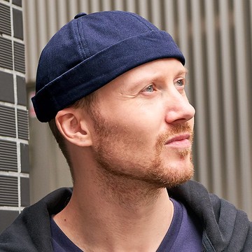 短版 純棉 漁夫帽毛帽 #CX