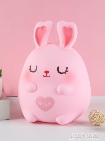 兔子存錢罐兒童防摔儲蓄罐攢錢防摔網紅女孩可愛男孩女生寶寶小孩【林之舍】