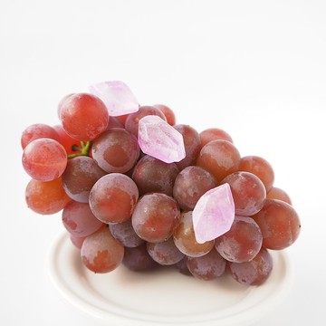 美濃日本紙水滴（葡萄）耳針/耳夾