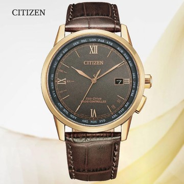CITIZEN 星辰 GENTS 光動能 電波對時 萬年曆 男錶 CB0158-10H 送禮 禮物 推薦