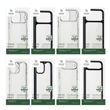 imos iPhone 17系列 TREND BOOST 軍規雙料防震保護殼