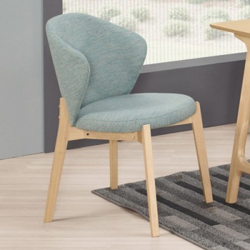 Boden-米堤克藍色布餐椅/單椅-55x60x81cm