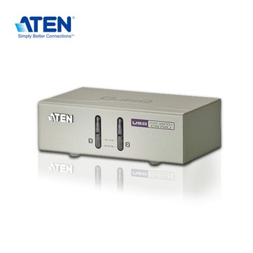 ATEN CS72U 2埠USB VGA/音訊 KVM多電腦切換器【預購】