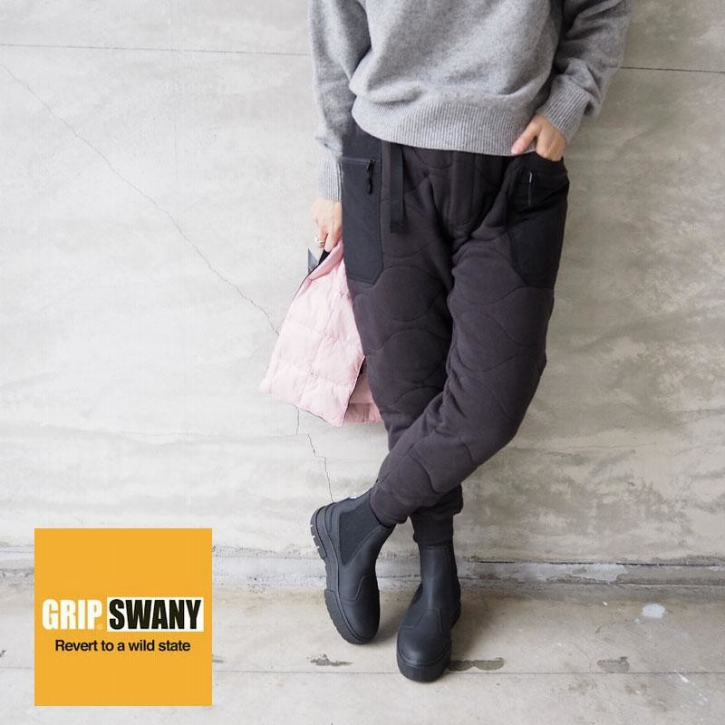 グリップスワニー パンツ レディース GRIP SWANY Ws QUILT GEAR PANTS 2.0 キルティング GSW-18 キャンプパンツ  ギアパンツ キルト テーパードシルエット | LINEショッピング