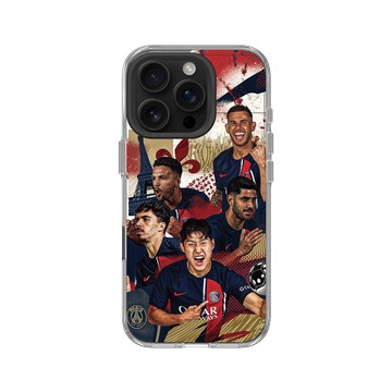 iPhone 16 Pro Clear Case（相機按鈕） 透明 - PSG - PSG Victory - Team 2