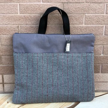 Gracefulcrafts-13吋Macbook手提電腦袋 電腦包 兩個前袋   (C10)