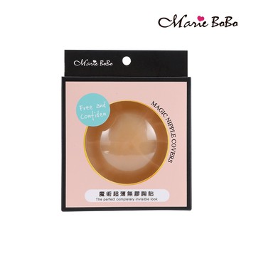 魔術超薄無膠胸貼 無膠 熱感貼合 膚色 矽膠 內衣配件 防走光 隱形 無痕