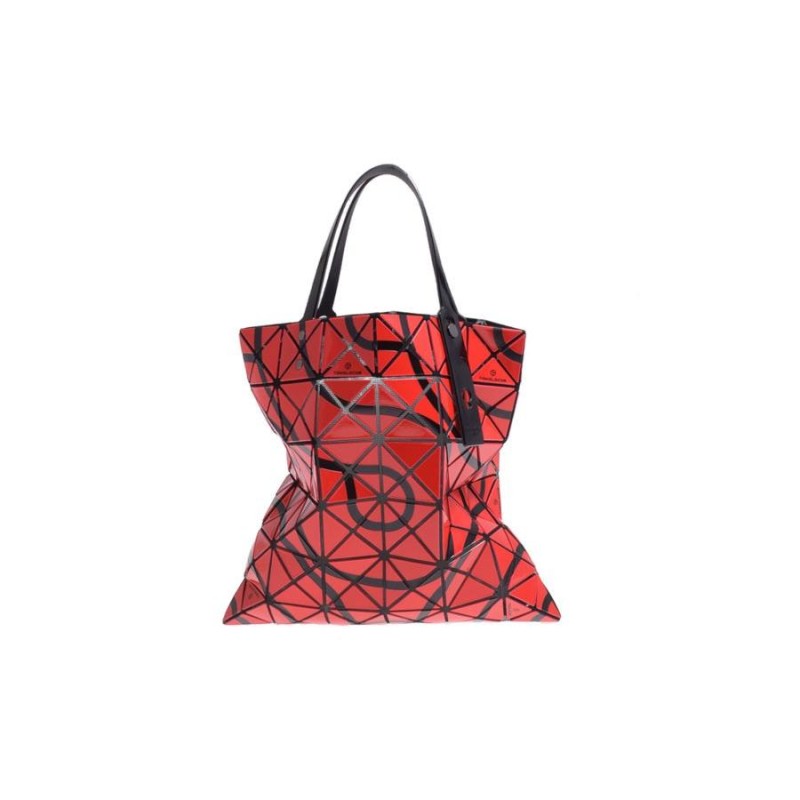 新品バオバオ・BAOBAO ISSEY MIYAKE TOKOLO PATTERN トートバッグ 赤 6