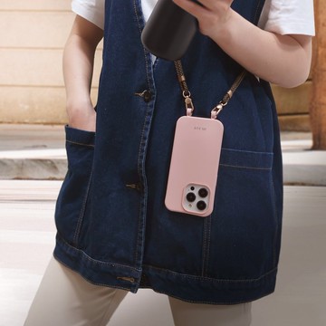 iPhone 17/16/15/14/13/SE3 城市漫遊 二合一雙鉤背繩手機殼