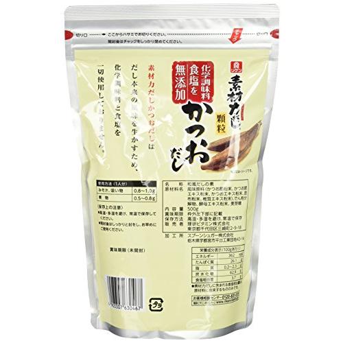 リケン 素材力だし かつおだし 500g