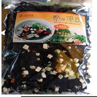 鍋底湯包 海藻問屋海帶芽湯-豆腐磨菇-90g