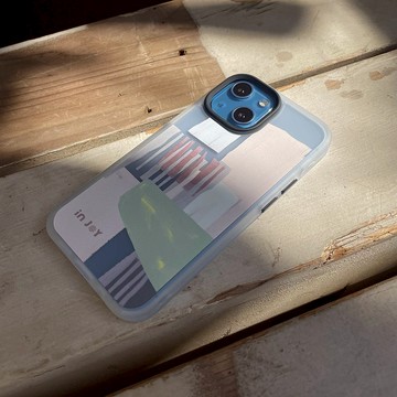 iPhone 16/14 手機殼∣花園之約 磨砂 MagSafe 磁吸防摔手機殼