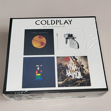酷玩樂隊 Coldplay catalogue set 4CD  經典專輯
