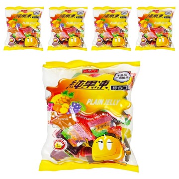 盛香珍 純果凍 綜合口味  250g  5袋