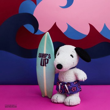 BON TON TOYS Snoopy史努比填充玩偶-衝浪狗 22cm