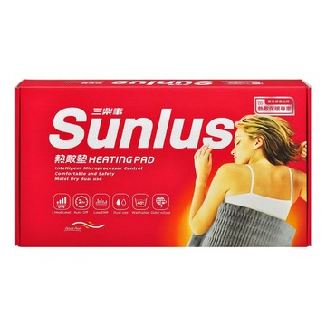 Sunlus 暖暖熱敷柔毛墊(大) SP1212 (30cmx60cm)