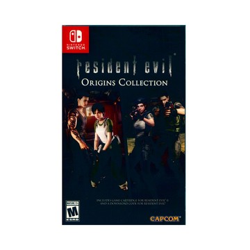 Nintendo NS Switch《惡靈古堡 起源精選輯 Resident Evil Origins Collection》中英日文美版
