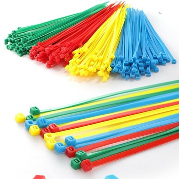 可拆束帶100入 彩色束帶 束帶 活動束帶