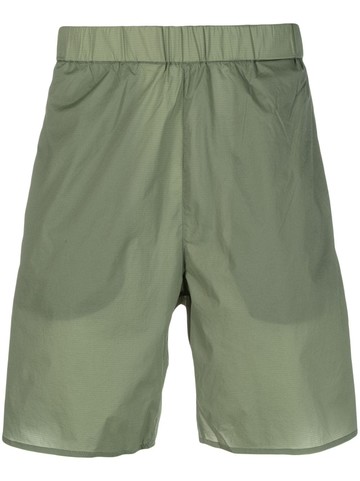 Norse Projects - Poul logo-print track shorts - men - Elastane/Polyamide - XS - Green