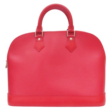 LOUIS VUITTON LV 路易威登 紅色 EPI水波紋 Alma 手提包 M52147 【二手名牌BRAND OFF】