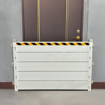 【WEIBAO 威寶】鋁合金防水閘門(組合式)_G-01A (防颱/防淹水/防洪防汛/有效擋水/防水板)